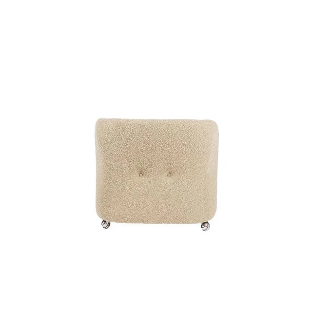 1970s Set of Armchairs in Curly, 1970s For Sale - Image 5 of 9