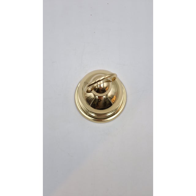 Mid-Century Modern Brass Doorstop by Luigi Caccia Dominioni for Azucena, 1950s For Sale - Image 11 of 13