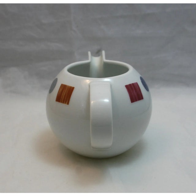 1980s 1980s Vintage Christopher Stuart Modernist Creamer Color Lane Pattern Y0114 For Sale - Image 5 of 9