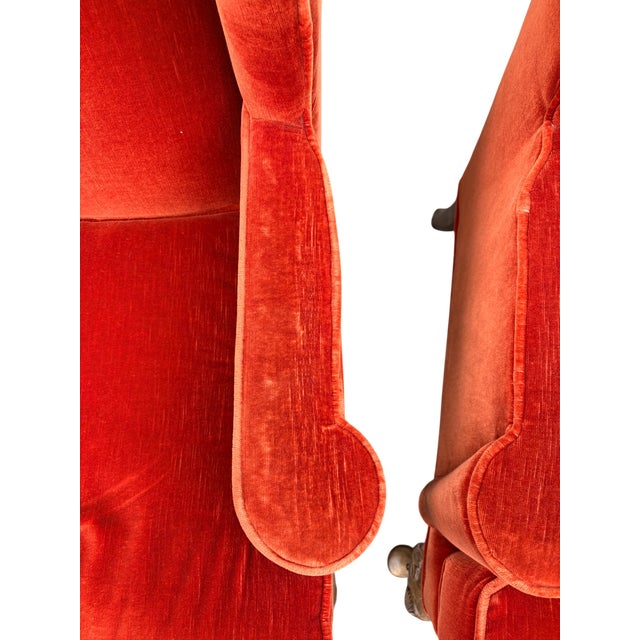 Mid 20th Century Hammary Furniture Wingback Chairs - A Pair For Sale - Image 13 of 17