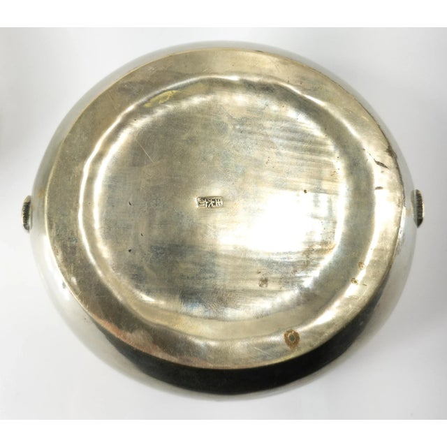 Early 20th Century Chinese Paktong Signed Hand Warmer Brazier For Sale - Image 11 of 13