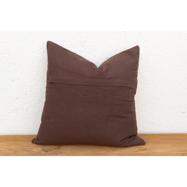 Multicolor Suzani Medallion Pillow Cover For Sale In Los Angeles - Image 6 of 7