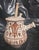 Complete collection of 7 hand-painted chocolate pots in different designs and colors. Manufactured by Cerámicas Benlloch,...
