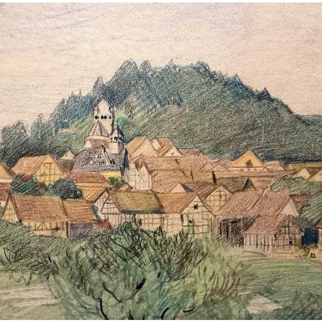 Hans Meyer-Kassel, Rauschenberg, Oil Painting on Canvas For Sale - Image 12 of 13