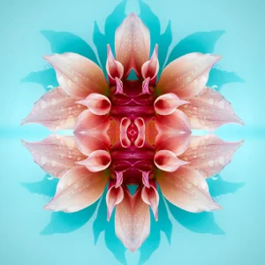 "No. 263" Contemporary Original Op Art Botanical Limited Edition Photograph Print by Erin Derby