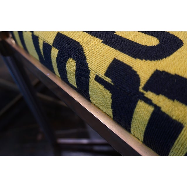 Metal 1970s Pair of Mid Century Stools by Weiman For Sale - Image 7 of 8