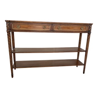 Theodore Alexander Console Table For Sale