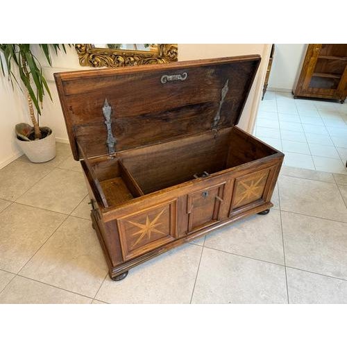Baroque Chest in Iron and Hardwood For Sale - Image 5 of 18