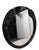 Karl Springer Hollywood Regency Black Lacquer Mirror Made in Italy C. 1970/80’s For Sale - Image 4 of 12