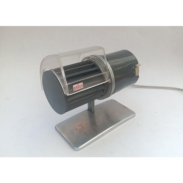 Vintage Hl1 Table Fan by Reinhold Weiss for Braun, 1970s For Sale - Image 10 of 10