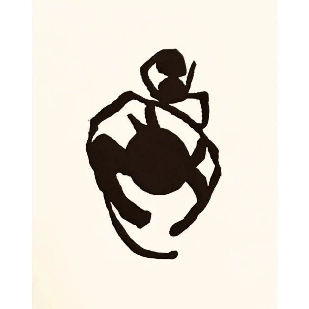 Artist: Jean Arp Country: France Title: Untitled – B8 Medium: Woodcut Marks: Not signed, not numbered Paper size: 10.20 x...