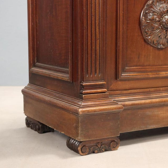 Neo-Renaissance Style Bookcase, Italy, Early 20th Century For Sale - Image 10 of 13