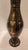 Early 20th Century Vintage Indian Engraved Floral Metal Vase For Sale - Image 5 of 7