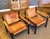 Wood Vintage Leather Safari Chairs by Abel Gonzalez, 1960s, Set of 2 For Sale - Image 7 of 18