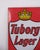 Tuborg Lager Enamel Sign with Royal Crown in Red and White For Sale - Image 6 of 8