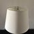 Classic transitional design crystal glass table lamp with a crisp, white linen shade Bulb Base E26/Medium (Standard) Cord...