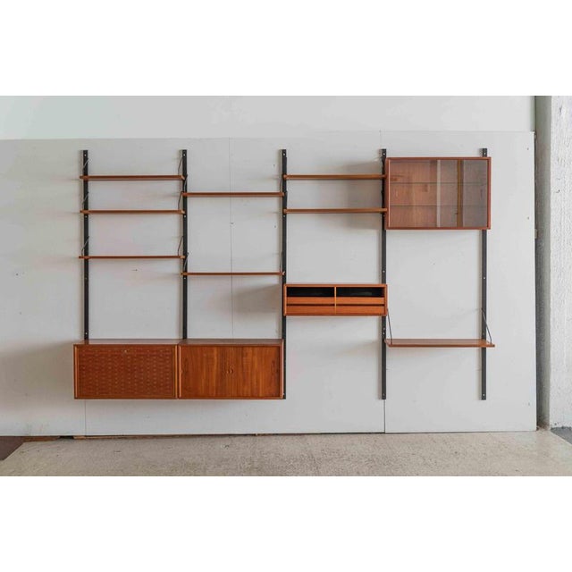 Mid-Century Modern Wall Unit from Poul Cadovius, Denmark, 1960s For Sale - Image 3 of 18