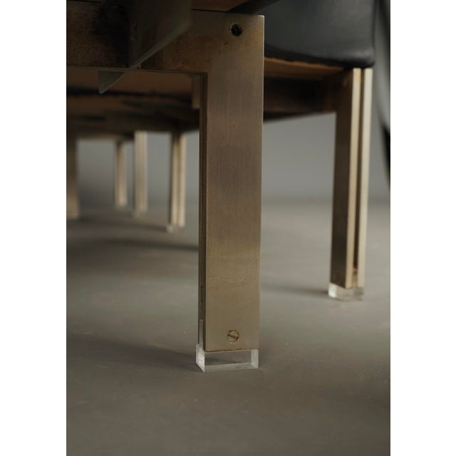 Mid-Century Round Modernist Benches, 1960s, Set of 2 For Sale - Image 9 of 15