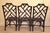 Vintage Chinese Chippendale Organic Bamboo Dining Chairs -Set of 6 For Sale - Image 13 of 18