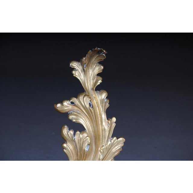 19th Century French Fireplace in Bronze For Sale - Image 5 of 13