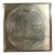 Vintage Geometric Metal and Mirror For Sale