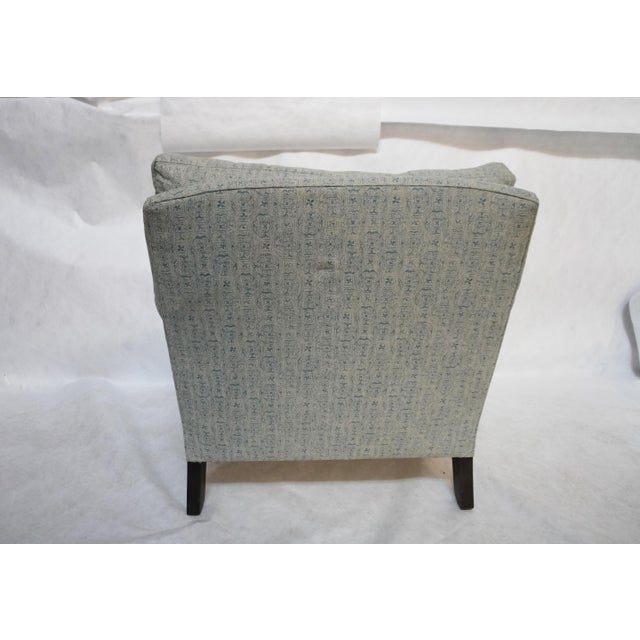 Cisco Brothers Upholstered Armchair in the Lola Sky Blue by Cisco Home For Sale - Image 4 of 12