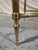 Stone 1940s French Louis XVI Style Brass & Marble Cocktail Table With Pierced Gallery For Sale - Image 7 of 8