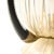 Gold Pair of Mid-Century Hand-Blown Murano Fluted Glass Uplights W/ 24k Gold Flecks For Sale - Image 8 of 15