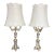French 19th‑Century Louis XVI Style Four‑Arm Silver Candelabra Lamps — A Pair For Sale