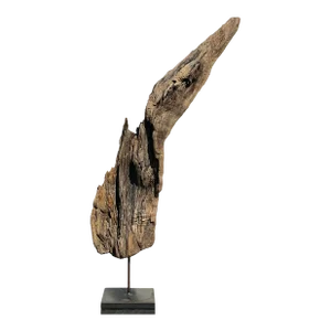 Late 20th Century Vintage Boho Drift Wood Sculpture