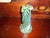 Art Nouveau Antique Art Nouveau Lotze Green Art Glass Hand Blown Vase Attributed For Sale - Image 3 of 6