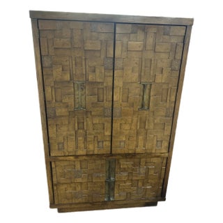 1970s Burlington House Brutalist Chest of Drawers For Sale