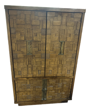 1970s Burlington House Brutalist Chest of Drawers