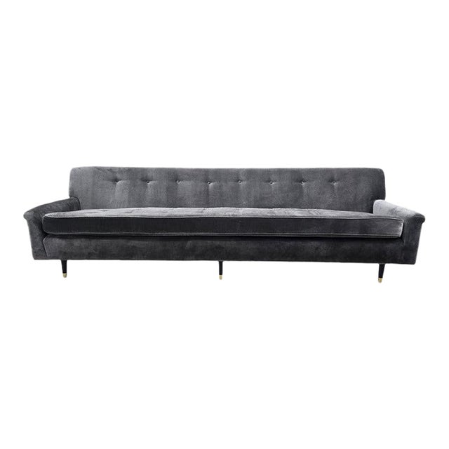 MCM Milo Baughman for Thayer Coggin Sofa – Newly Reupholstered For Sale
