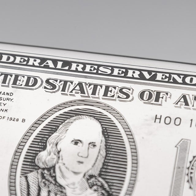 American Silver-Plated Cigarette Case and Lighter, Set of 2 For Sale - Image 17 of 18