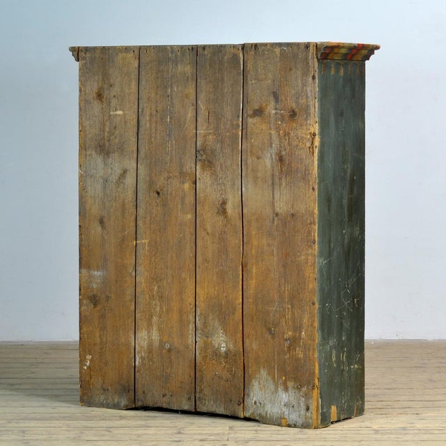 Antique German Pine Bridal Cabinet, 1815 For Sale - Image 14 of 15