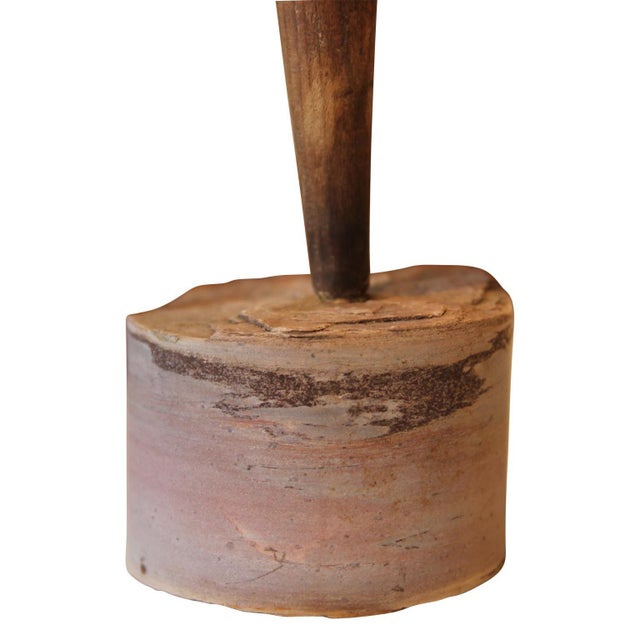 Wood McKay Otto Modern Abstract Mixed Media Steel and Wood Organic Sculpture, 1996 For Sale - Image 7 of 10