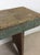 Antique Primitive Farmhouse Wood Bench With Chippy Paint Patina For Sale - Image 10 of 18