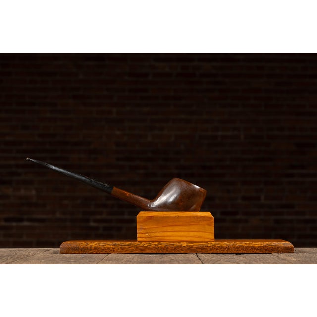 Mid 20th Century Mid 20th Century Figural Pipe Presentation Stand For Sale - Image 5 of 8