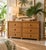 Beautiful vintage six-drawer dresser crafted in woven rattan with a warm natural finish. The dresser features an organic...