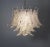 Glass Italian Murano Six-Tier Trasparent Felci Glass Chandelier – 36 Glasses For Sale - Image 7 of 10