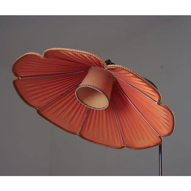 Nordiska Kompaniet Swedish Modern Floor Lamp attributed to Nordiska Kompaniet, 1940s For Sale - Image 4 of 10