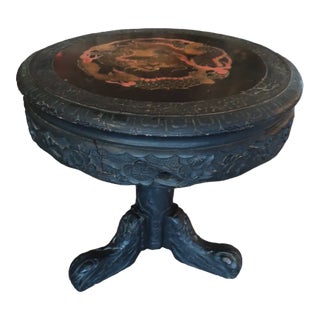 Mid 20th Century Dragon Meiji Period Japanese Export Table For Sale