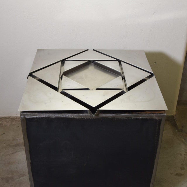 Handmade Plated Tray by Renzo Bioli for Il Picchio Firenze, 1970s, Set of 3 For Sale - Image 10 of 10