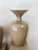 Tan Vintage 1980s Jaru Oversized Huge Tan Ceramic Vase / Vessels on Pedestal Stands For Sale - Image 8 of 8