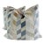 Chevron Cut Velvet 22" Pillows-A Pair For Sale