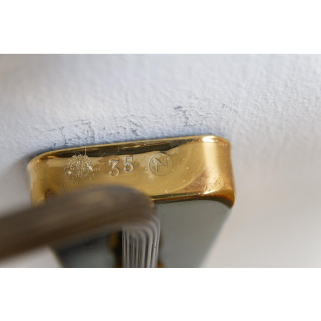 Danish Articulating Brass Wall Light by Teknika, Denmark, 1950s For Sale - Image 13 of 18