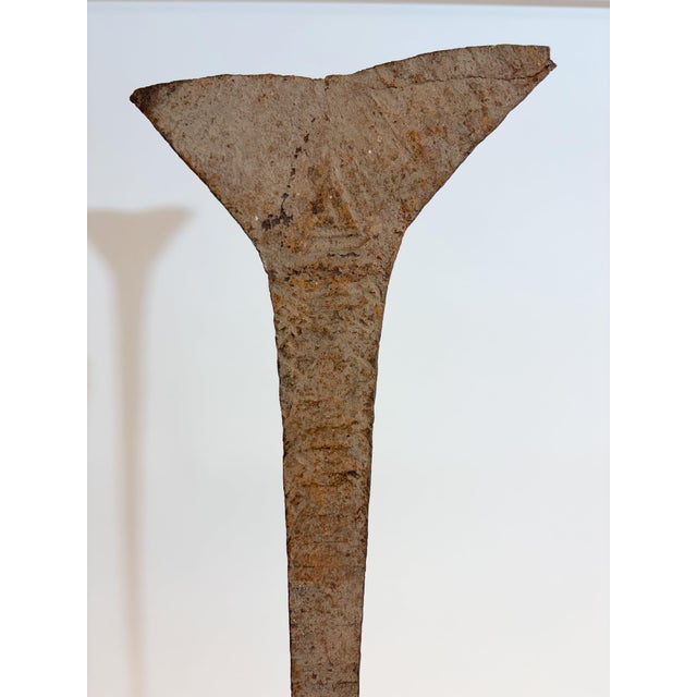 Early 20th Century Idoma Currency on Stand, Nigeria For Sale - Image 4 of 5