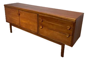 Vintage Teak 3-Drawer Sideboard from Nathan