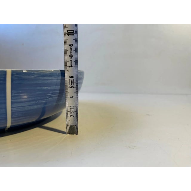 Ceramic Vintage Danish Ceramic Bowl, 1970s For Sale - Image 7 of 8